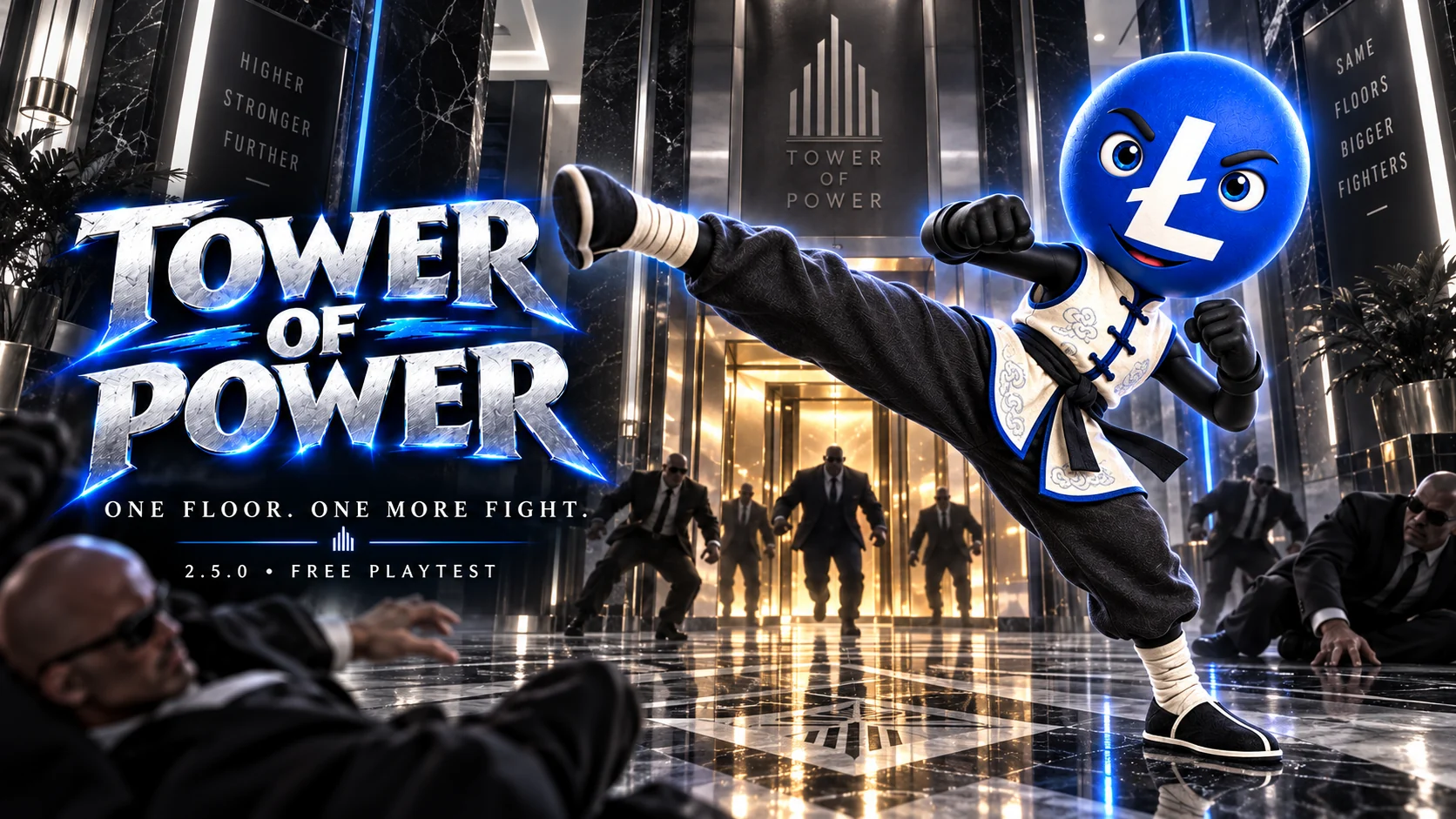 Tower of Power — One floor. One more fight. Open the Free playtest.